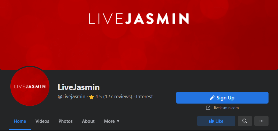 LiveJasmin Facebook Official Page